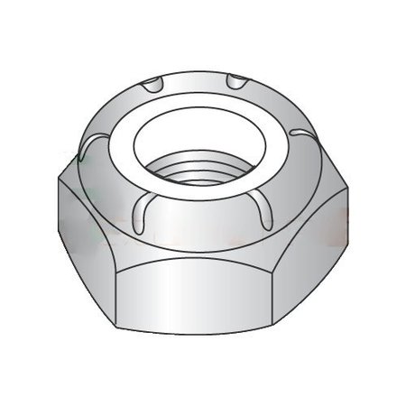 NEWPORT FASTENERS Nylon Insert Lock Nut, 5/8"-11, 18-8 Stainless Steel, Not Graded, 100 PK 226984